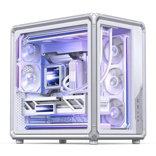 Case PC JONSBO X400 White – ATX Mid Tower| VGA 427mm| AIO 360mm